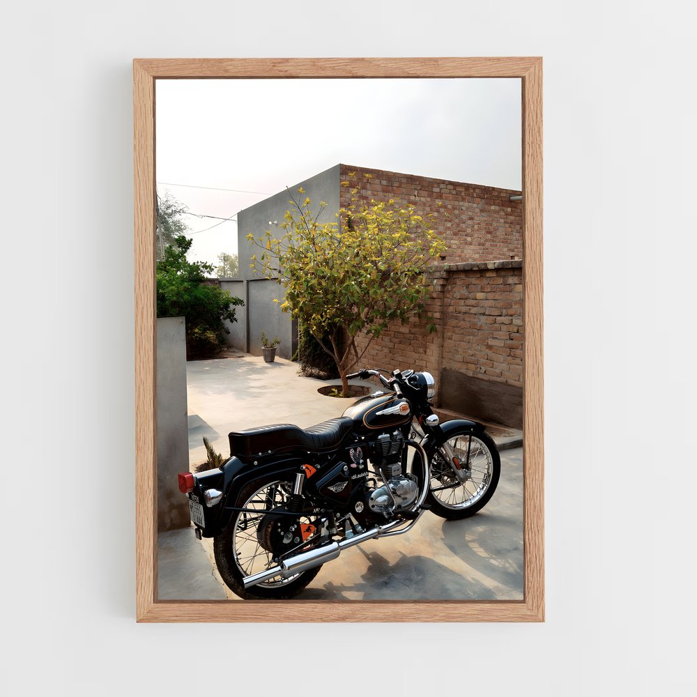 Poster Moto Vintage – affiche Royal Enfield (vue 4)